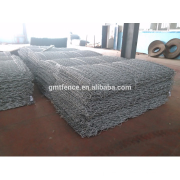 hot dipped galvanized stone cage gabion wall